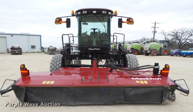 image for item L1627 2012 MacDon M205 self-propelled windrower