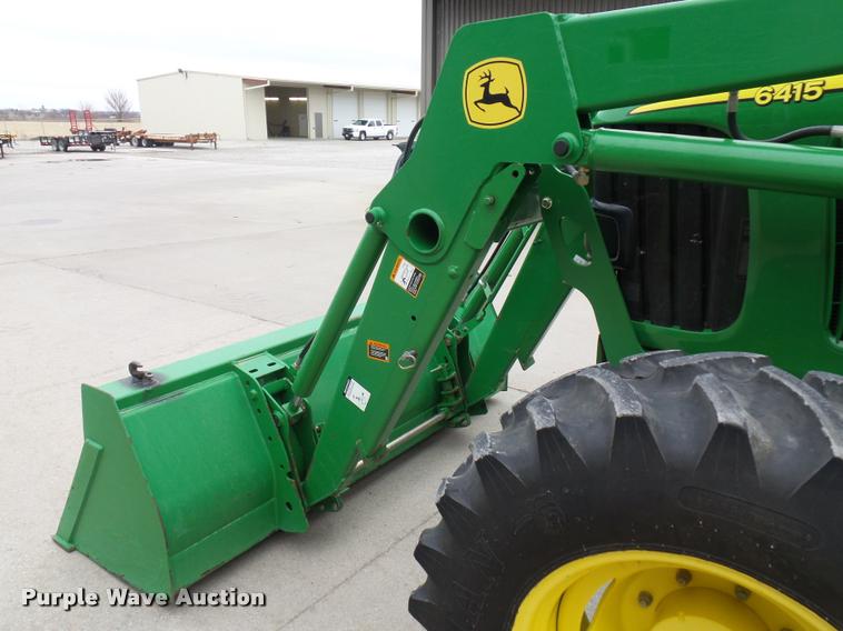 image for item L4633 2004 John Deere 6415 MFWD tractor
