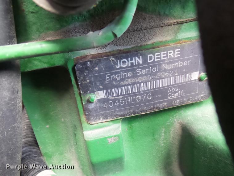 image for item L4646 2002 John Deere 6420 tractor