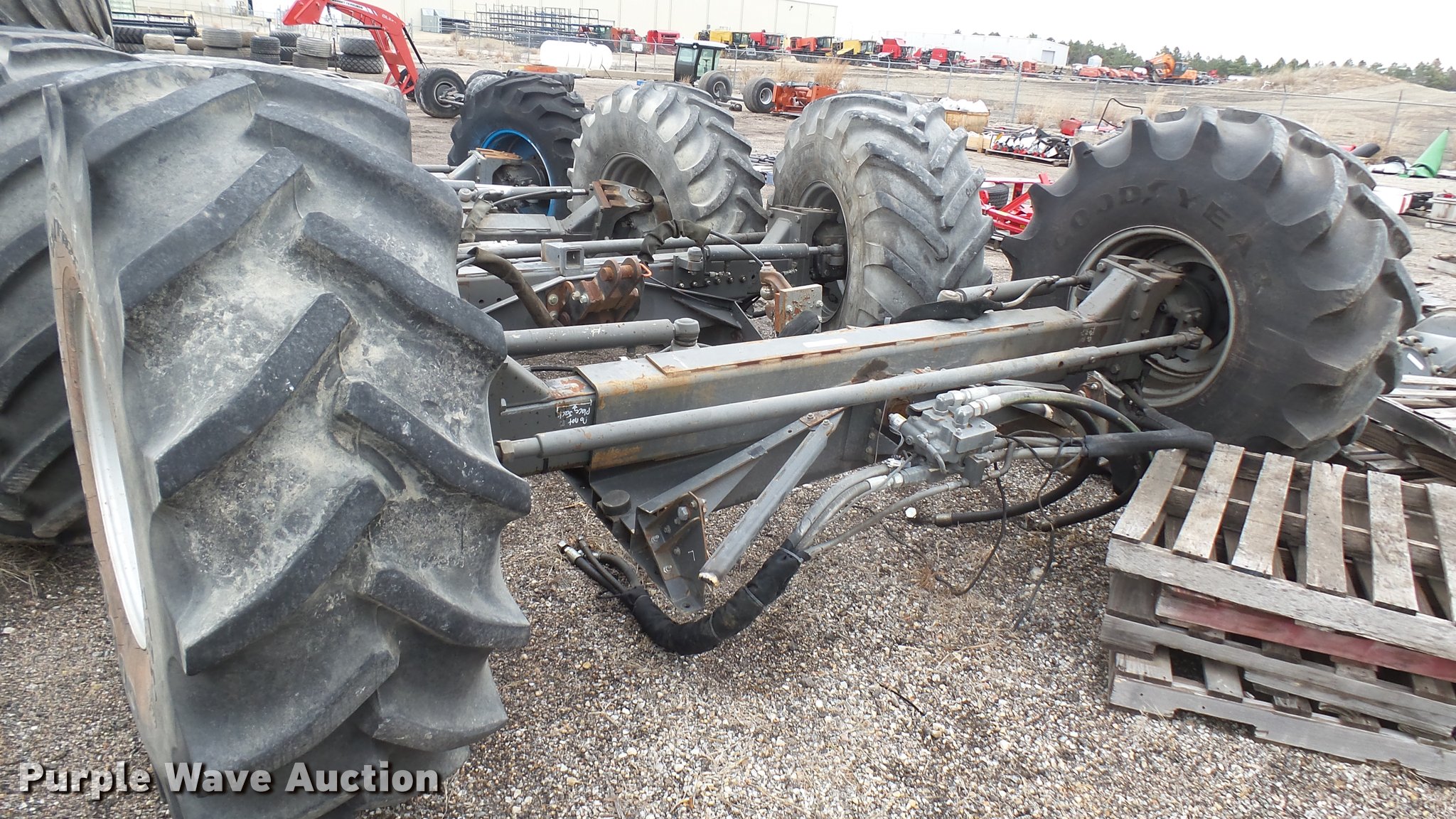 Massey-Ferguson rear wheel assist combine axle in Hesston, KS | Item ...