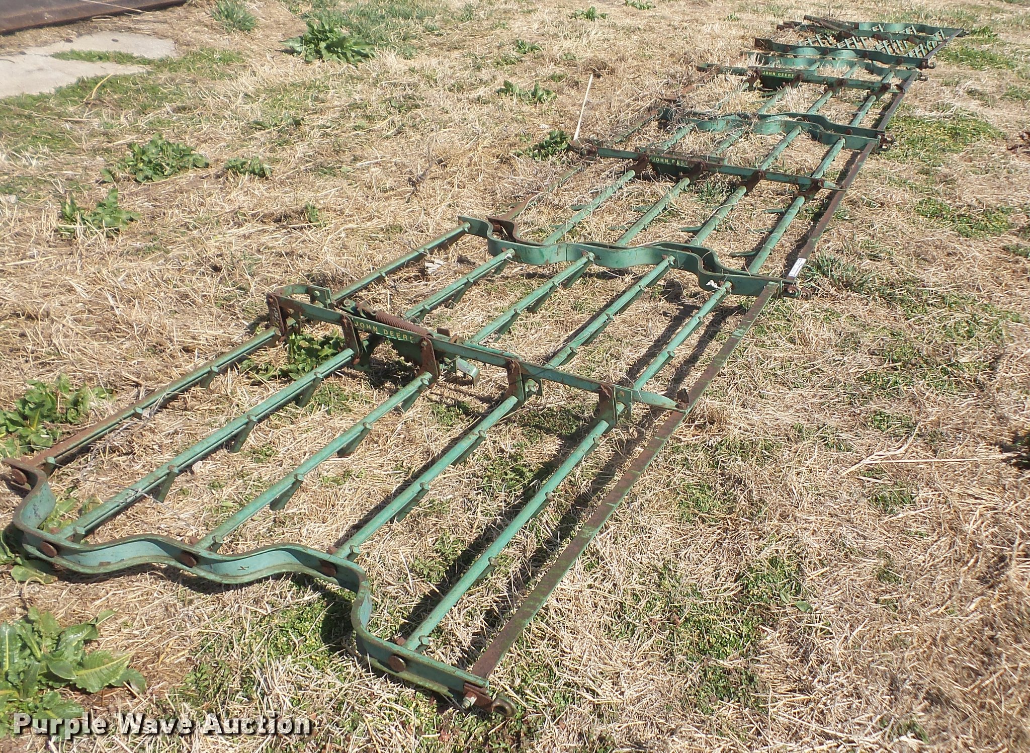 John Deere drag harrow in De Kalb, MO Item DC9142 sold Purple Wave