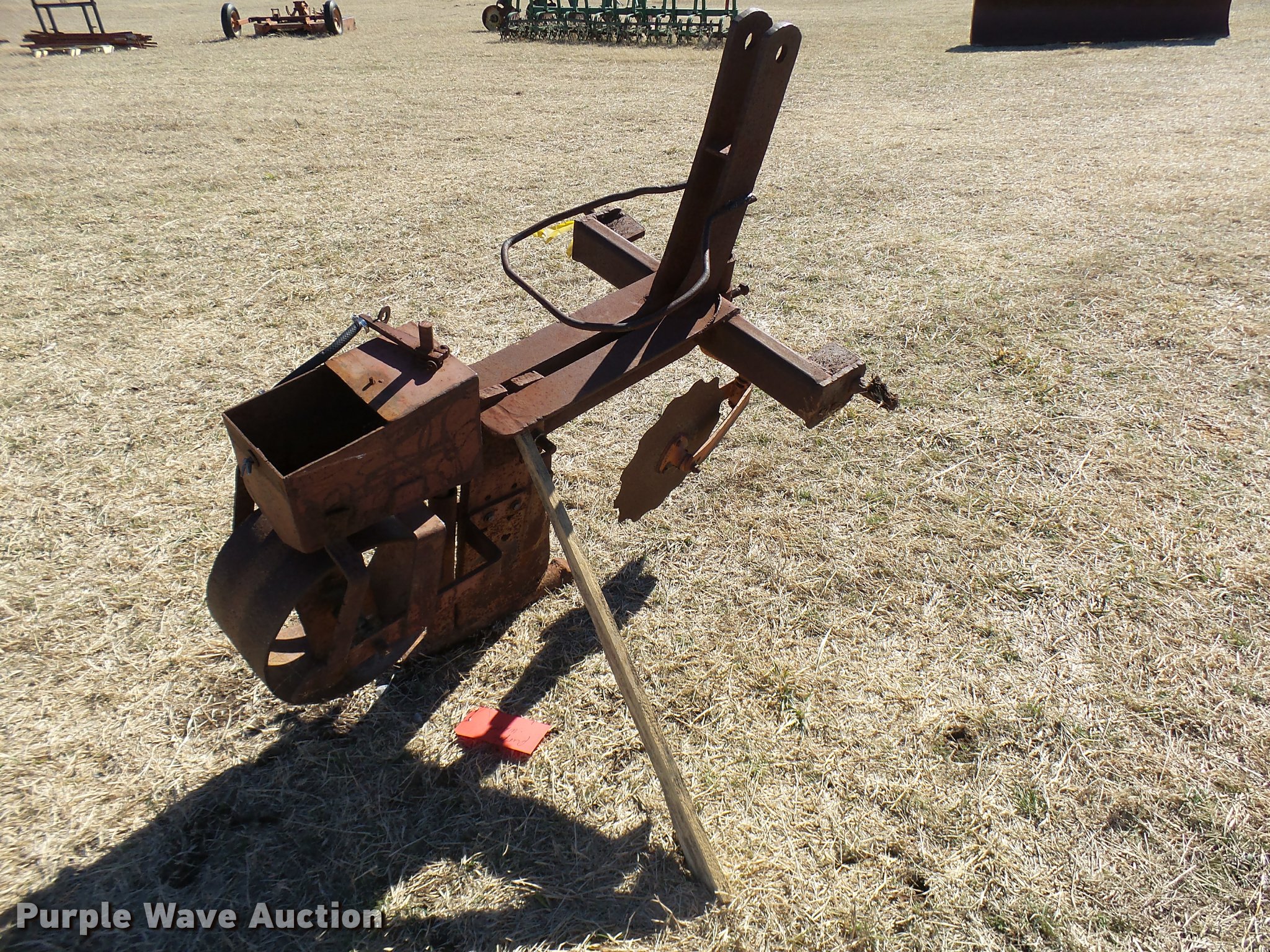 Gopher plow in Guthrie, OK Item DG9544 sold Purple Wave