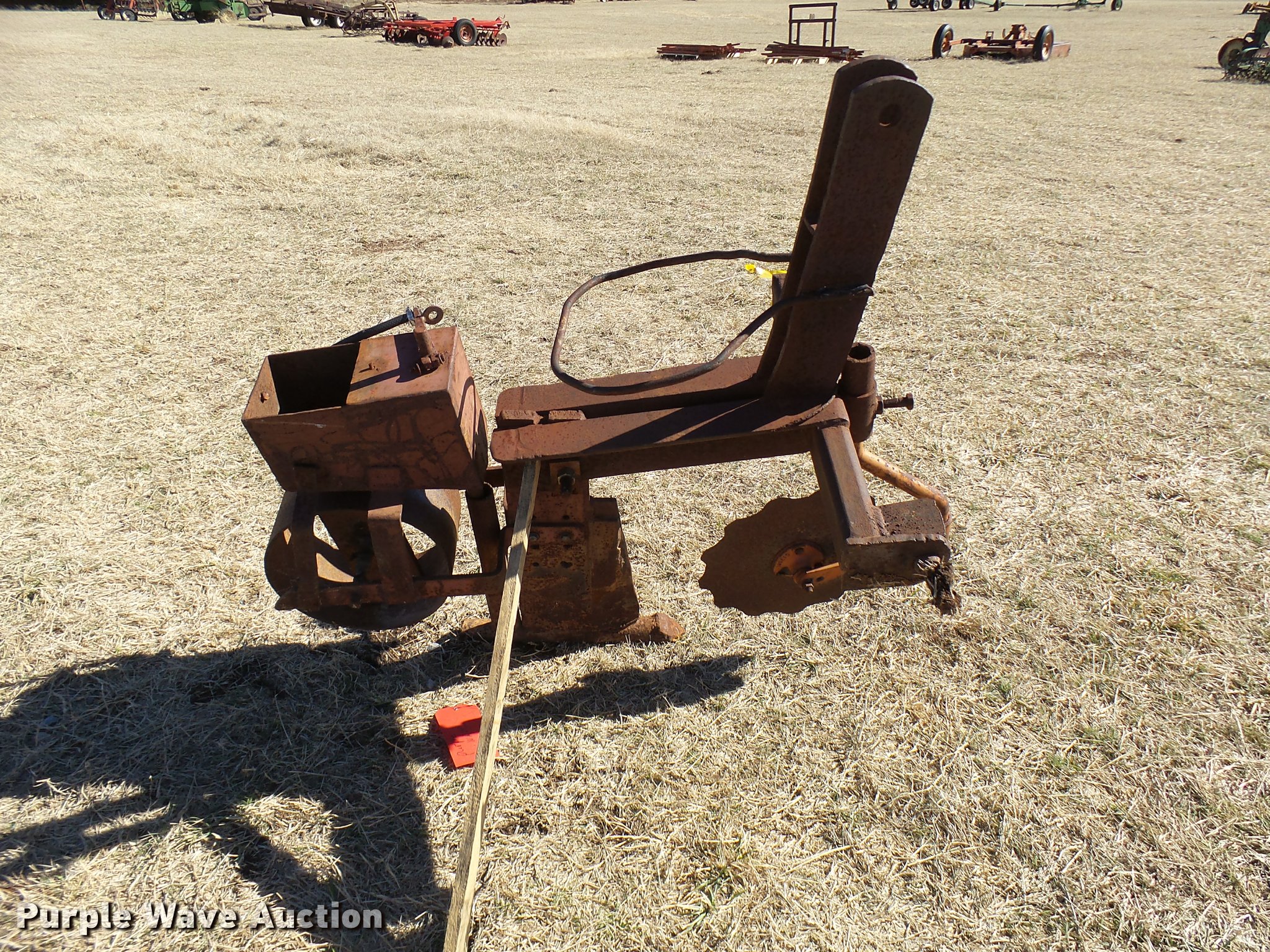Gopher plow in Guthrie, OK Item DG9544 sold Purple Wave