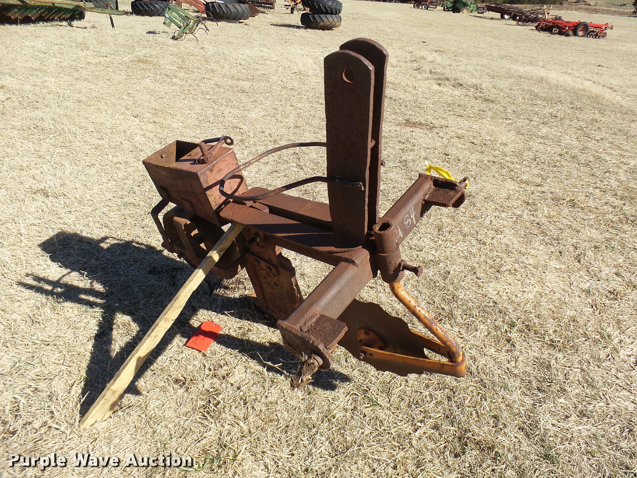 Gopher plow in Guthrie, OK Item DG9544 sold Purple Wave