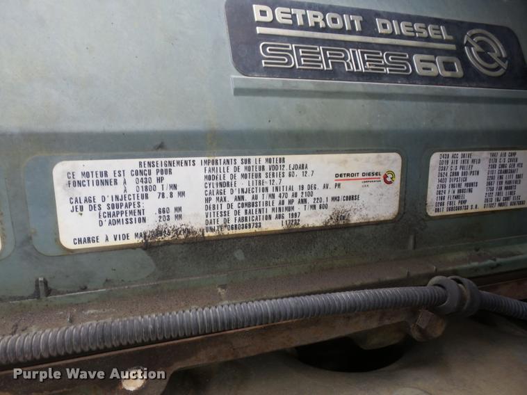 image for item AG9253 1998 Freightliner Century Class semi truck