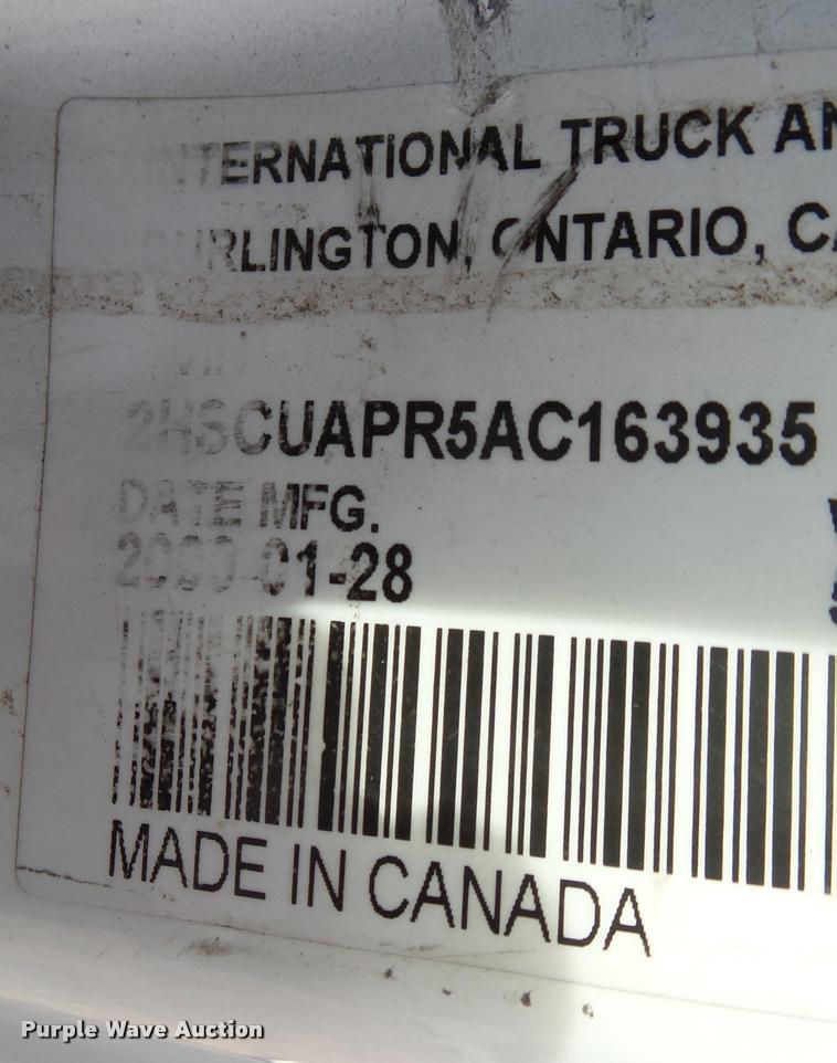 image for item DA2530 2010 International ProStar Eagle semi truck