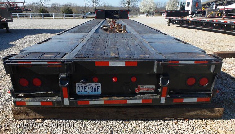 image for item DA2585 2002 Doonan 482DB146 drop deck trailer