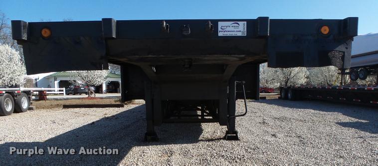 image for item DA2585 2002 Doonan 482DB146 drop deck trailer