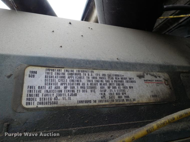 image for item DA7253 1997 Ford AT9513 Aeromax 113 semi truck