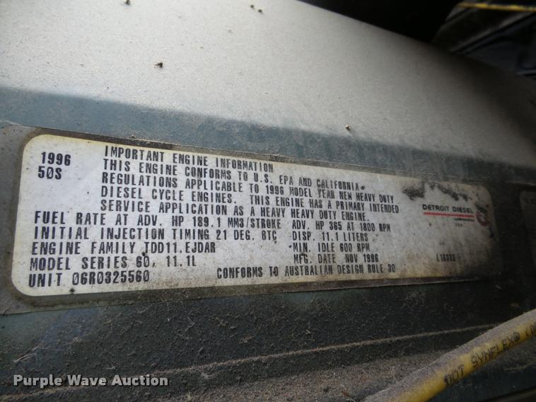 image for item DA7253 1997 Ford AT9513 Aeromax 113 semi truck