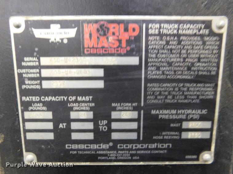 image for item DA7259 Daewoo GC25S forklift