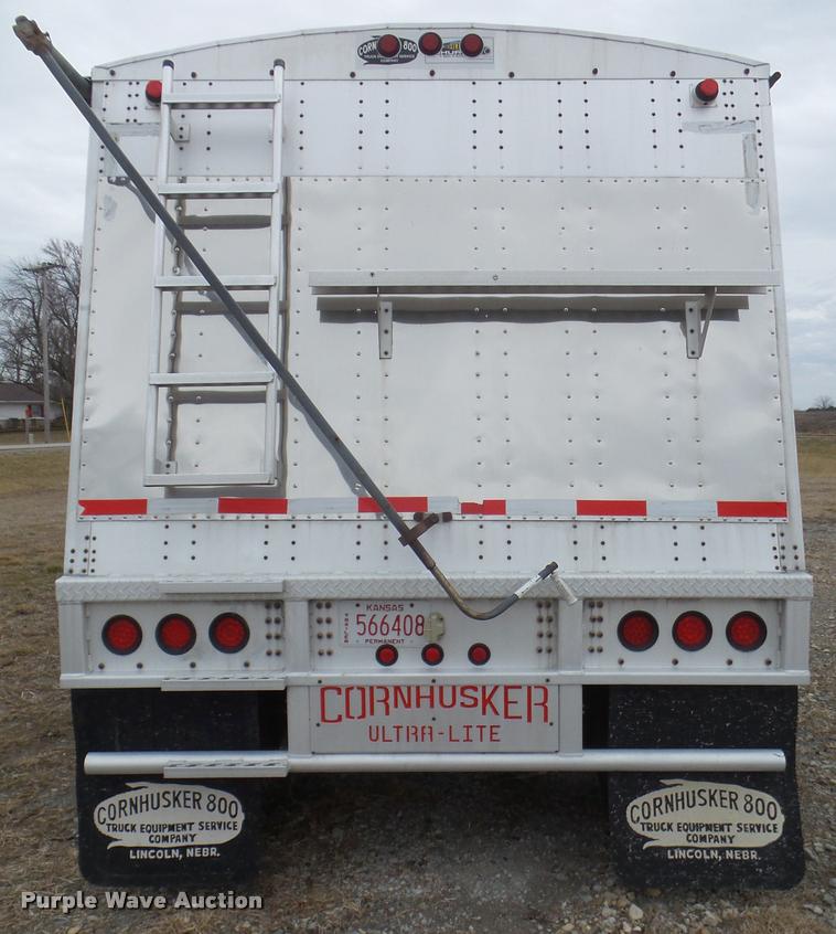 image for item DA7729 2008 Cornhusker double hopper grain trailer