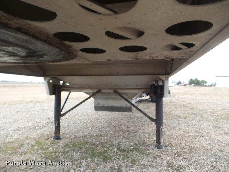 image for item DA7729 2008 Cornhusker double hopper grain trailer