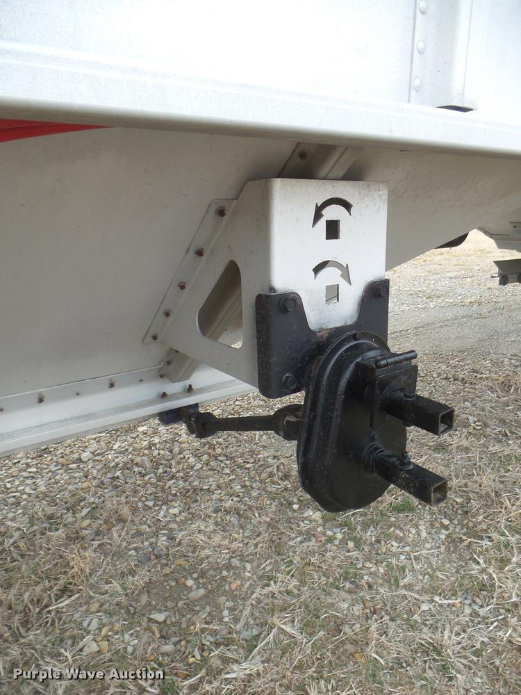image for item DA7729 2008 Cornhusker double hopper grain trailer