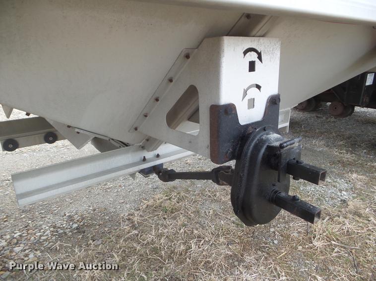 image for item DA7729 2008 Cornhusker double hopper grain trailer