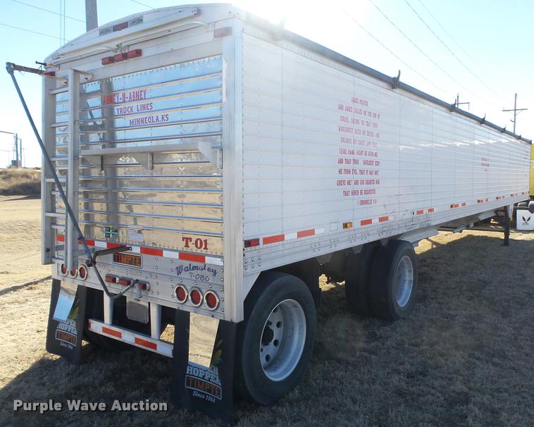 image for item DB1909 2008 Timpte double hopper grain trailer