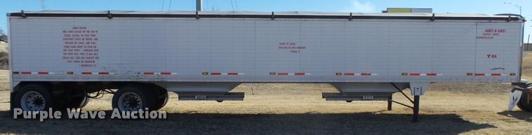 image for item DB1909 2008 Timpte double hopper grain trailer