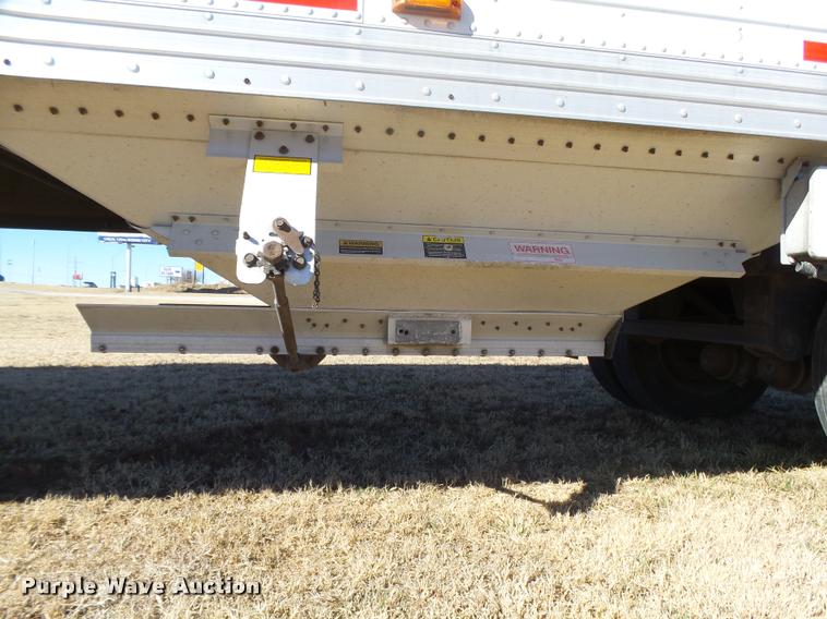 image for item DB1909 2008 Timpte double hopper grain trailer