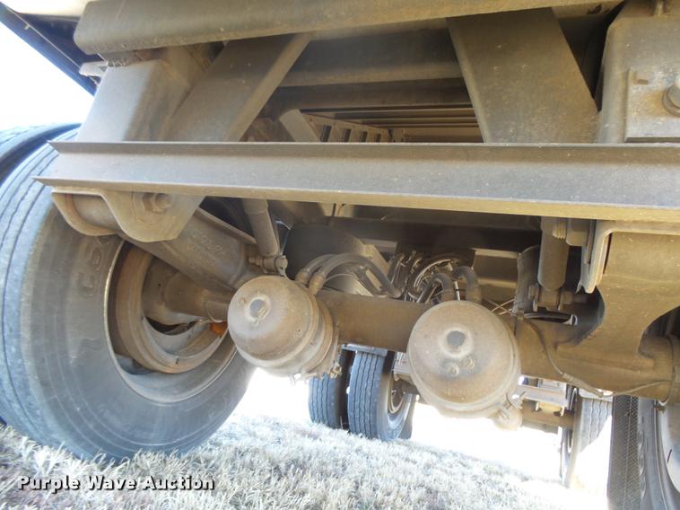 image for item DB1909 2008 Timpte double hopper grain trailer