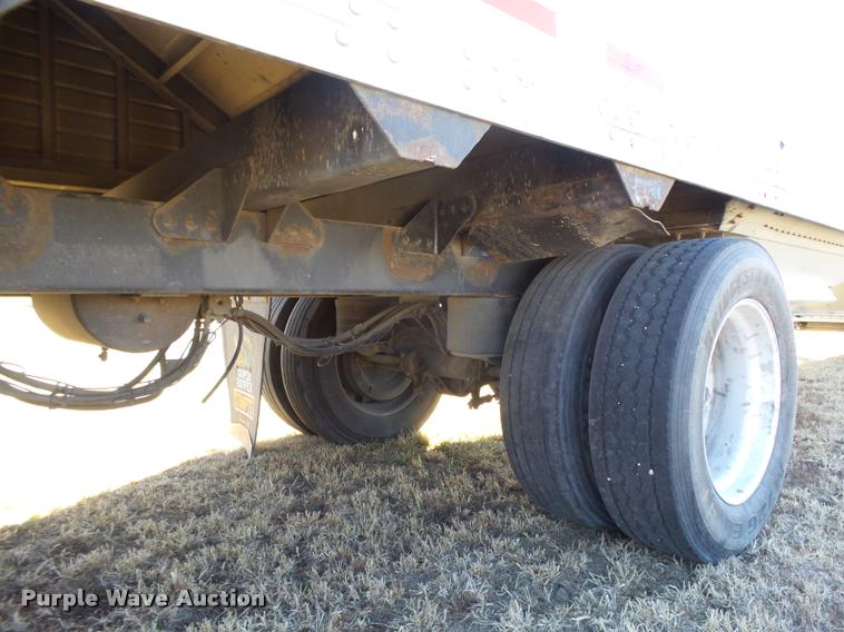 image for item DB1909 2008 Timpte double hopper grain trailer