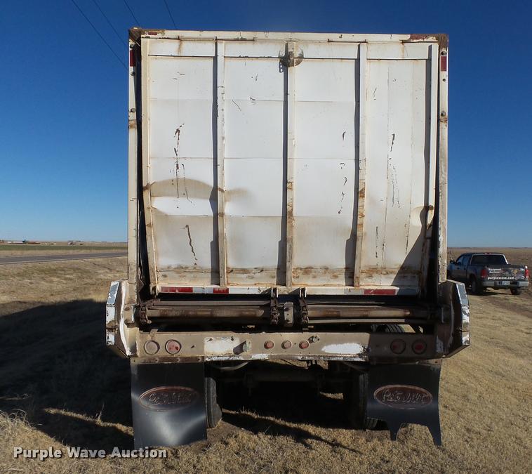 image for item DB1919 2013 shop built live bottom trailer
