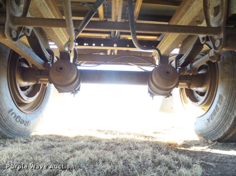 image for item DB1919 2013 shop built live bottom trailer