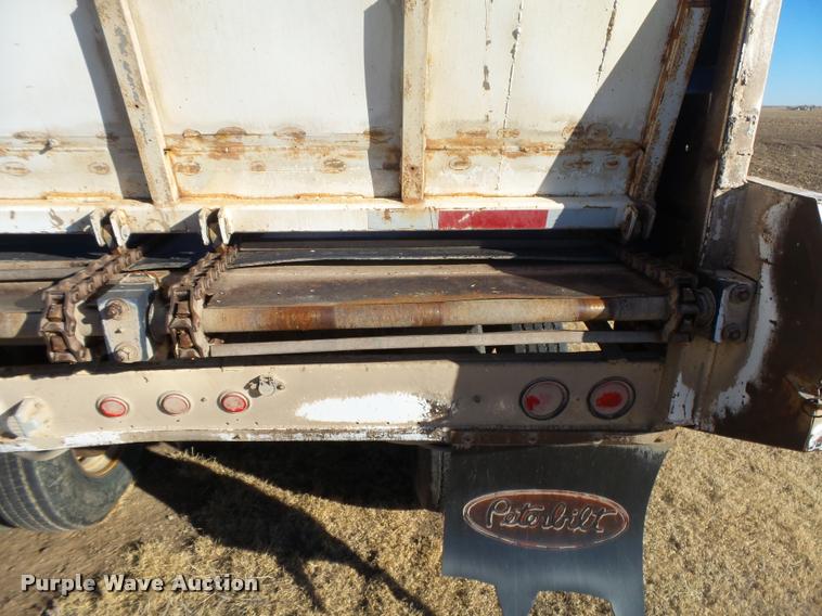 image for item DB1919 2013 shop built live bottom trailer