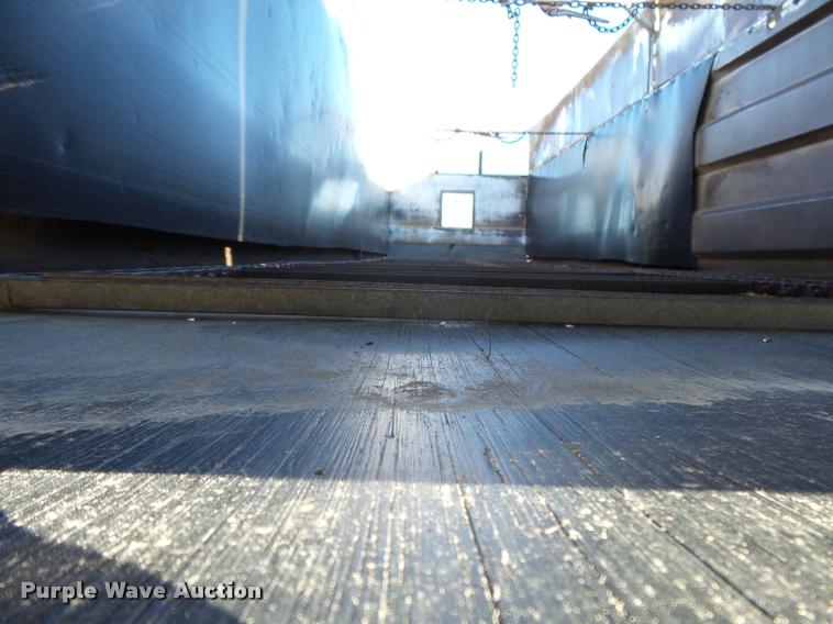 image for item DB1919 2013 shop built live bottom trailer