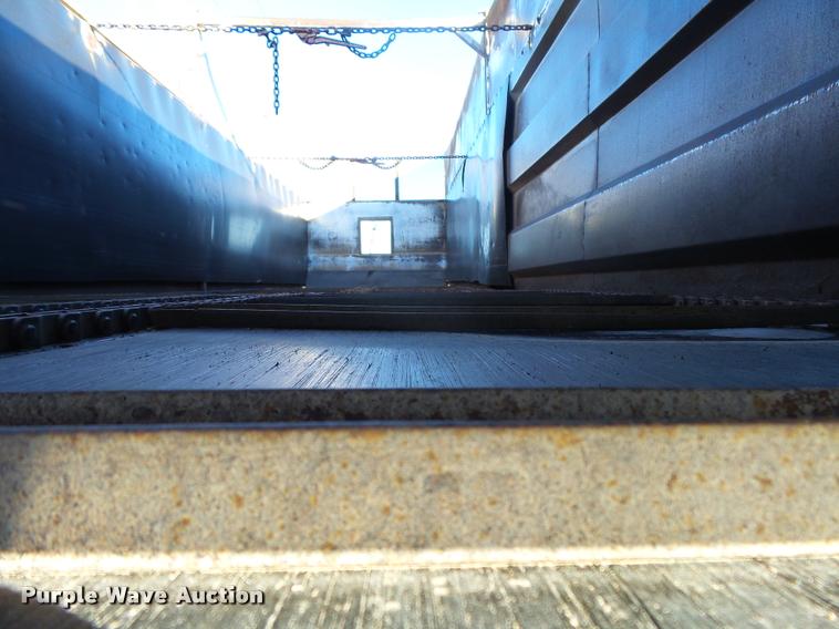 image for item DB1919 2013 shop built live bottom trailer