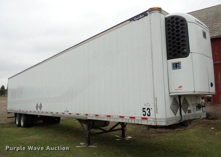 image for item DB5471 2011 Great Dane refrigerated van trailer