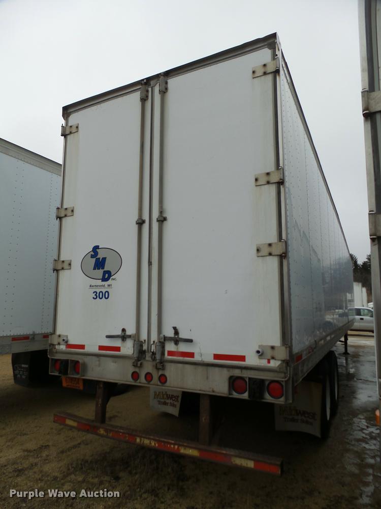 image for item DB5473 1999 Utility Trailers dry van trailer