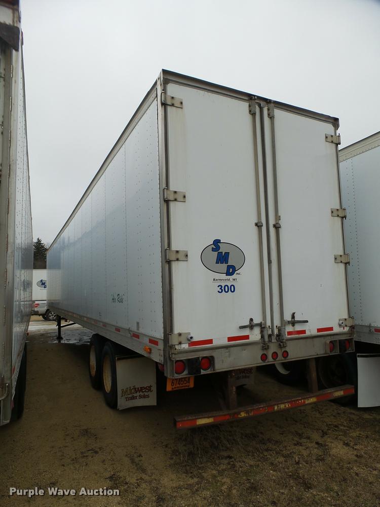 image for item DB5473 1999 Utility Trailers dry van trailer