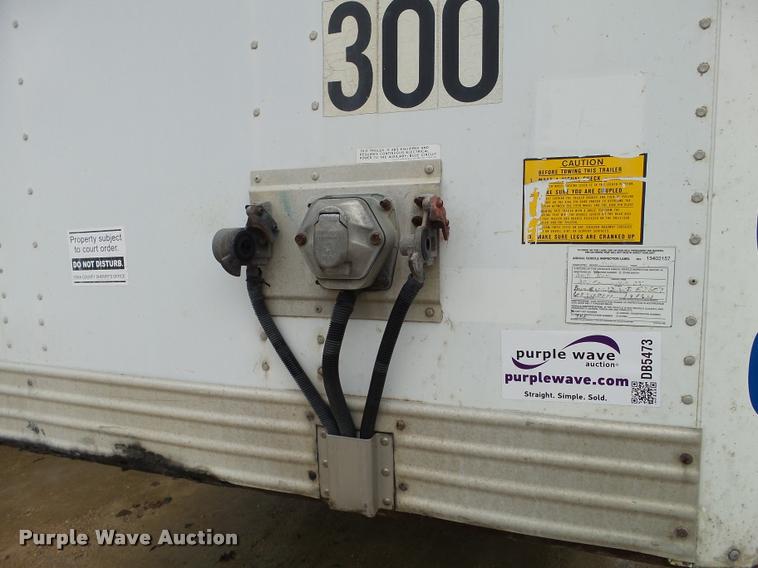 image for item DB5473 1999 Utility Trailers dry van trailer