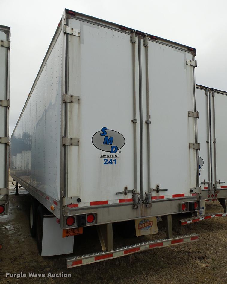 image for item DB5474 1999 Utility Trailers dry van trailer