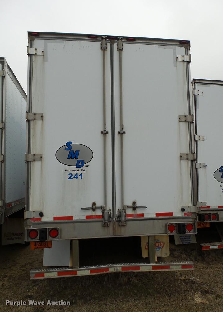 image for item DB5474 1999 Utility Trailers dry van trailer