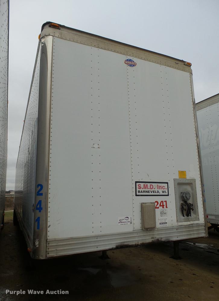 image for item DB5474 1999 Utility Trailers dry van trailer