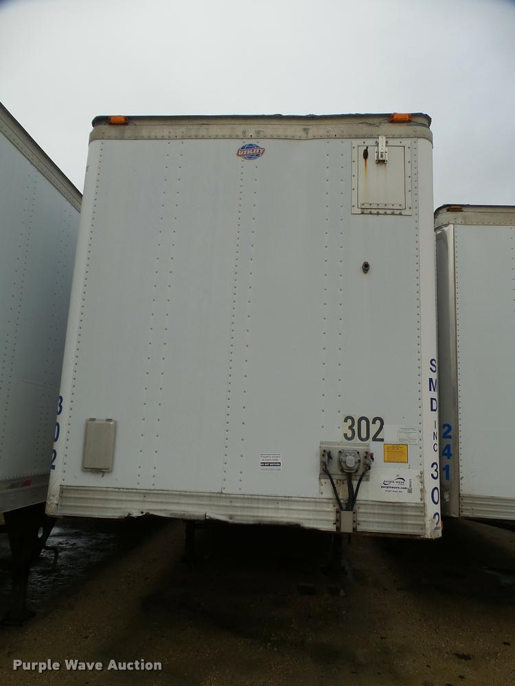 image for item DB5475 1998 Utility Trailers dry van trailer