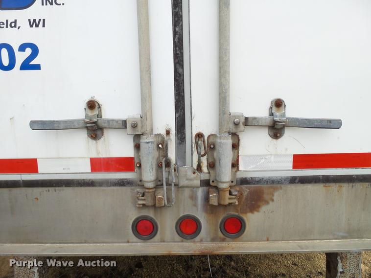 image for item DB5475 1998 Utility Trailers dry van trailer