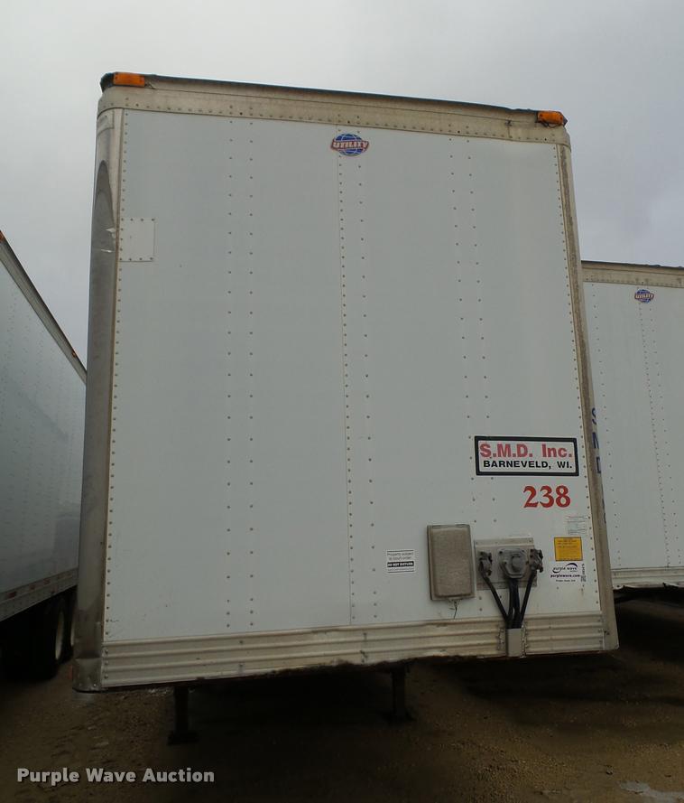 image for item DB5476 1999 Utility Trailers dry van trailer