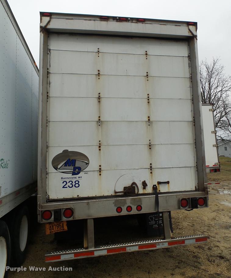 image for item DB5476 1999 Utility Trailers dry van trailer