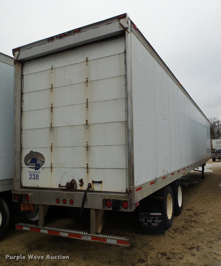 image for item DB5476 1999 Utility Trailers dry van trailer