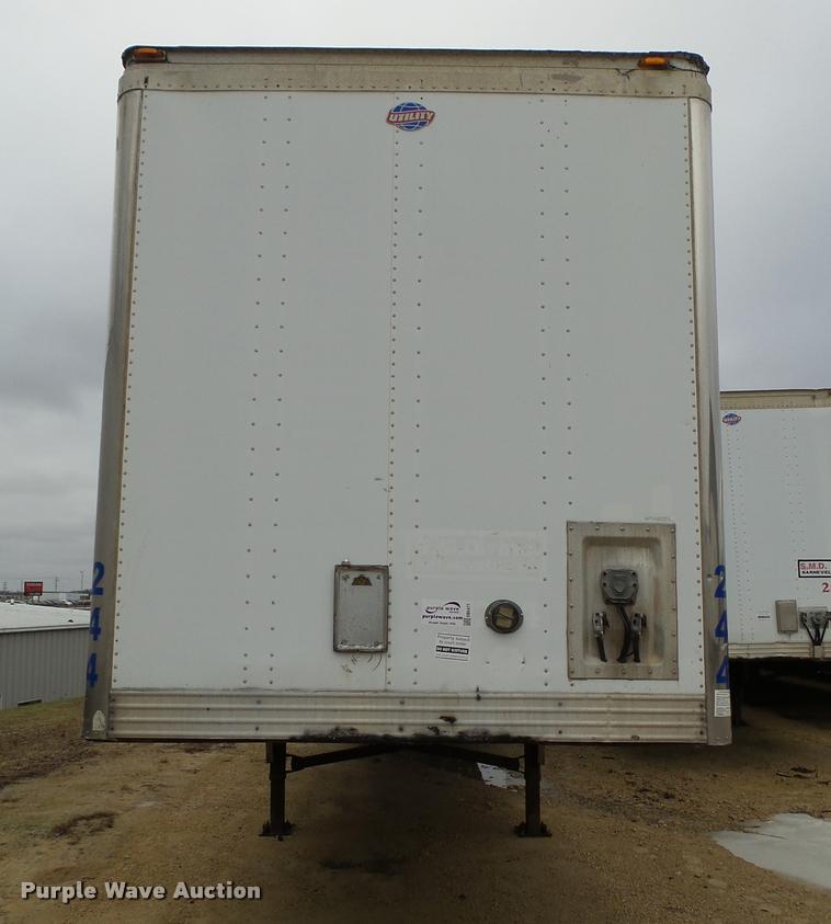 image for item DB5477 1999 Utility Trailers dry van trailer