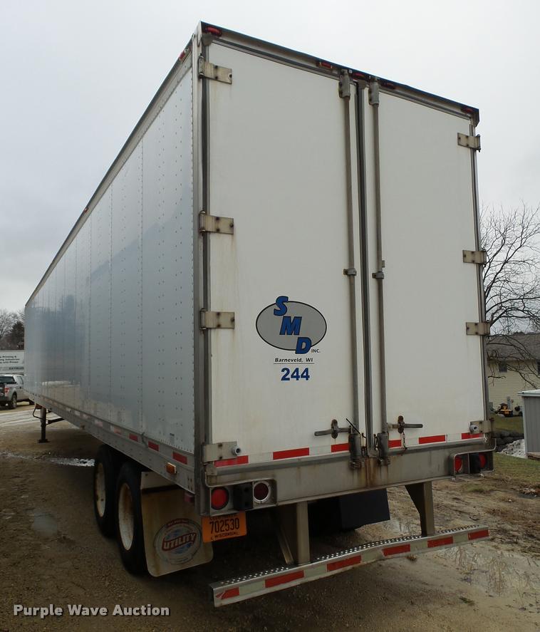 image for item DB5477 1999 Utility Trailers dry van trailer