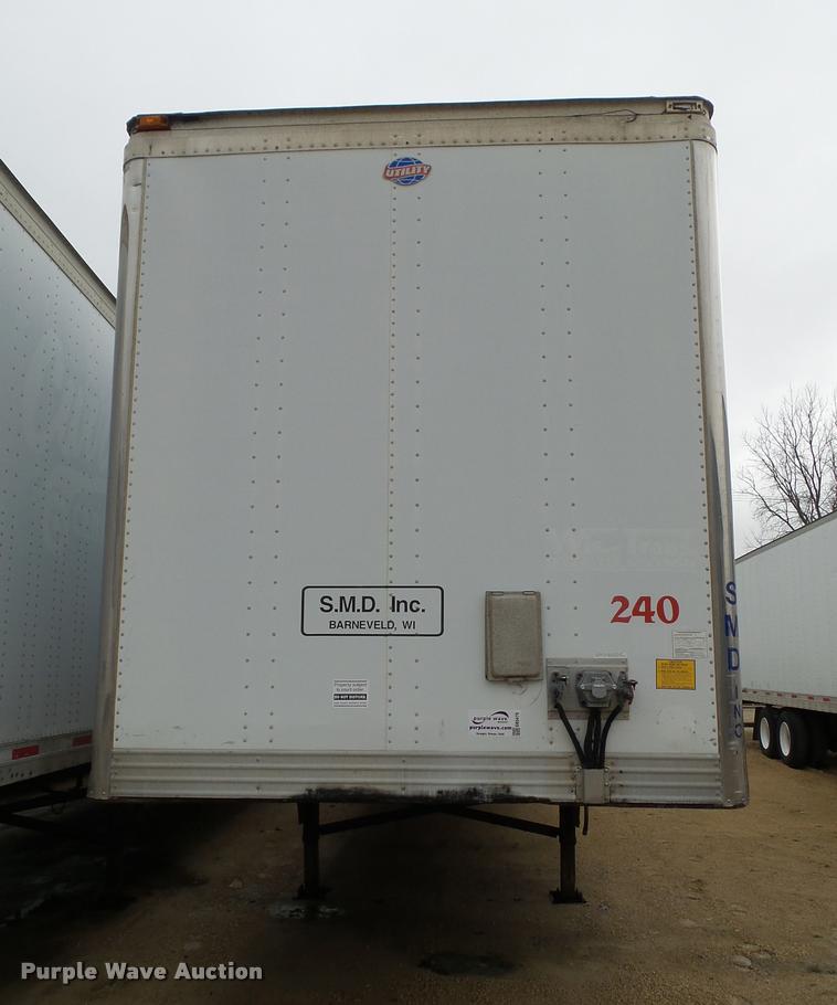 image for item DB5479 1999 Utility Trailers dry van trailer