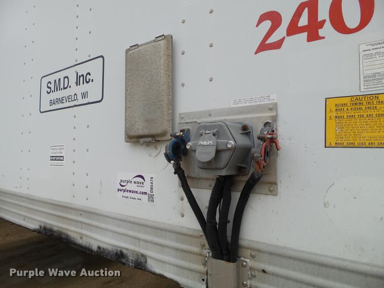 image for item DB5479 1999 Utility Trailers dry van trailer