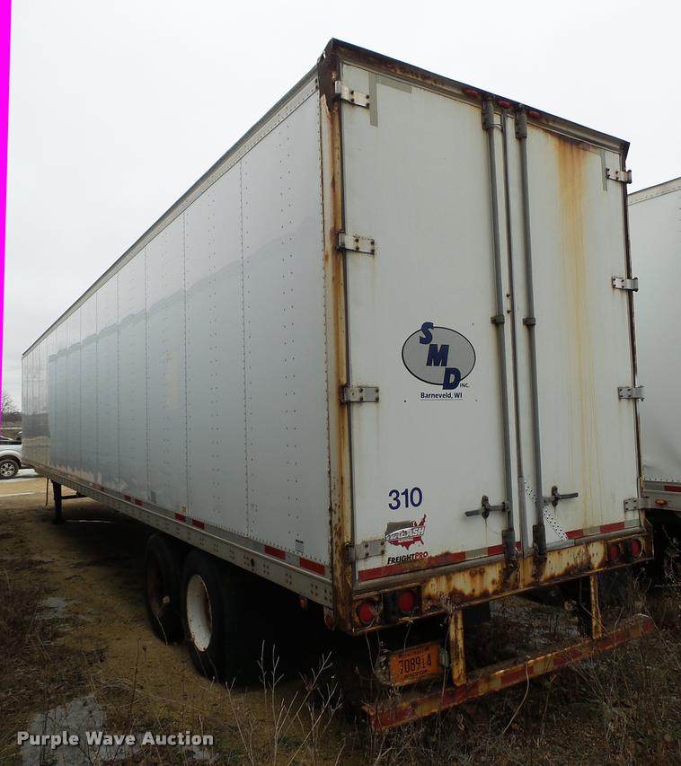 image for item DB5480 1999 Wabash dry van trailer
