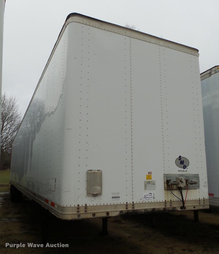 image for item DB5480 1999 Wabash dry van trailer