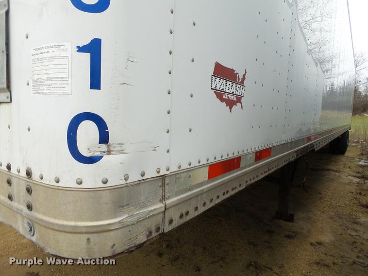 image for item DB5480 1999 Wabash dry van trailer