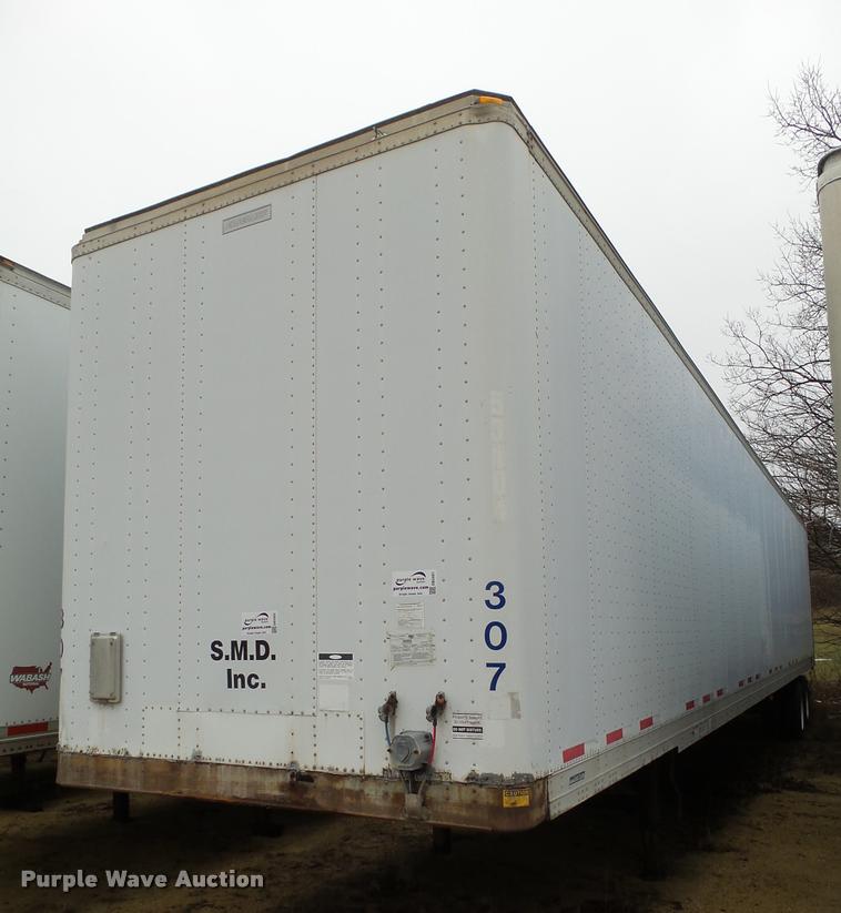 image for item DB5481 1999 Fruehauf dry van trailer