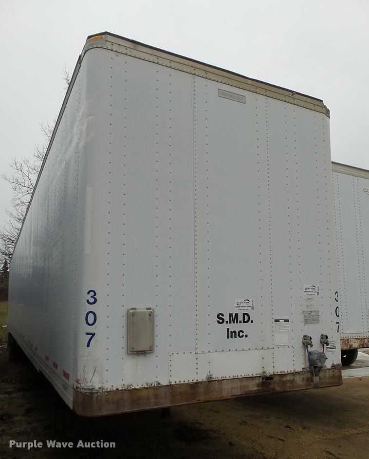 image for item DB5481 1999 Fruehauf dry van trailer